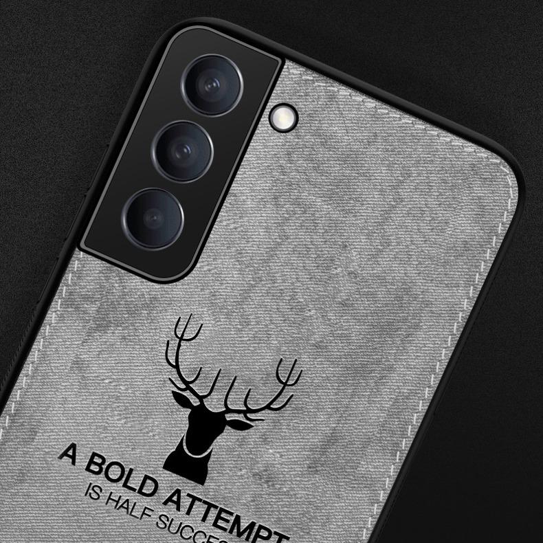 Galaxy S21 Plus Deer Pattern Inspirational Soft Case