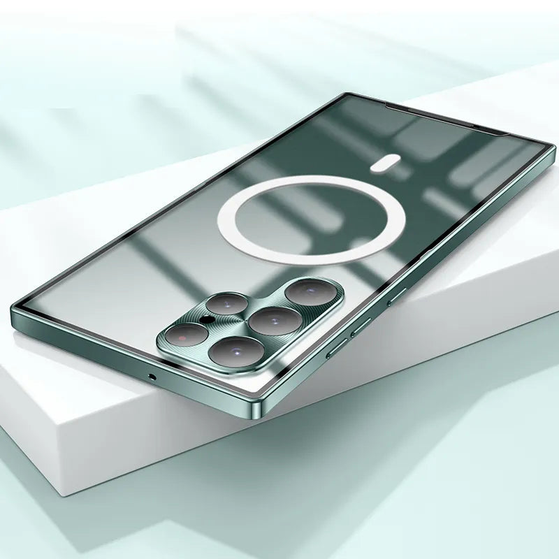 Luxury Ultra-thin Matte Metal Frame Case - Samsung
