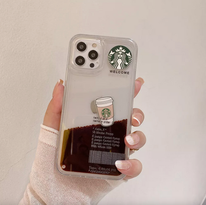 Classic Coffee Edition Shockproof Gel Case - iPhone