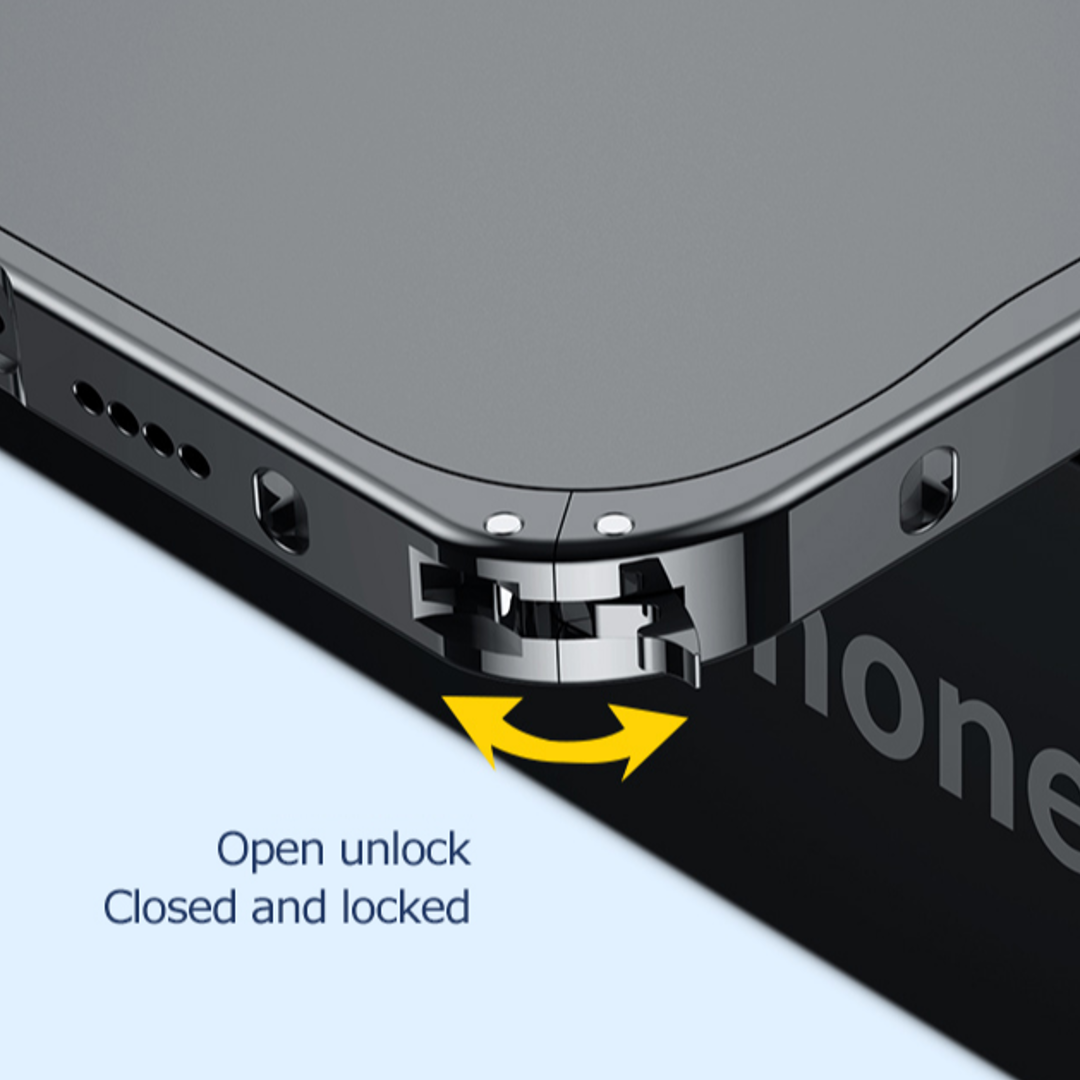 iPhone 12 Series Translucent Metal Frame Matte Case