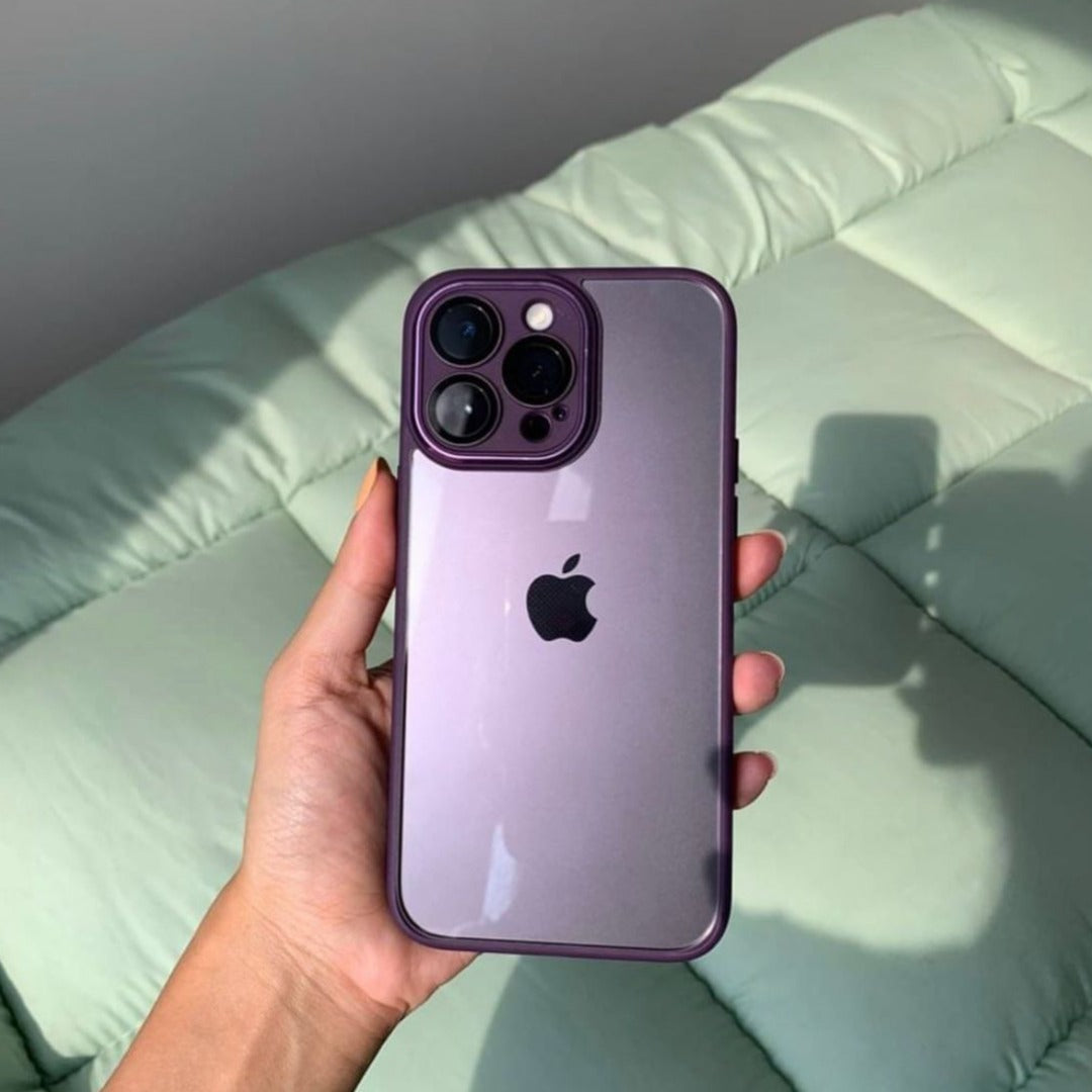iPhone 14 Plus Colored Bumper Case with Camera Protection