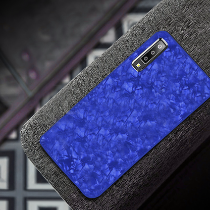 Galaxy A50 Dream Shell Series Textured Marble Case