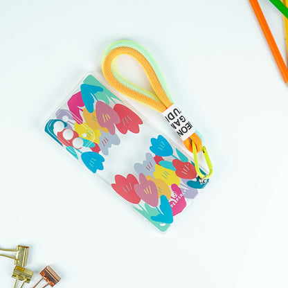 Mini Colored Pattern Case With Lanyard - Samsung
