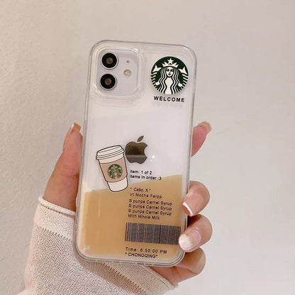 Classic Coffee Edition Shockproof Gel Case - iPhone