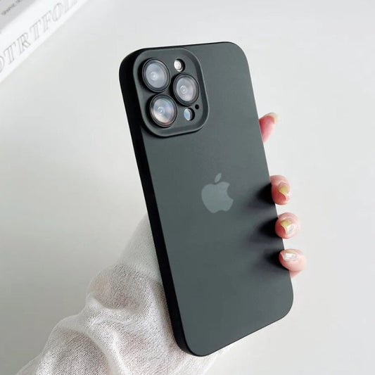 iPhone 15 Series Ultra-Thin Matte Paper Back Case