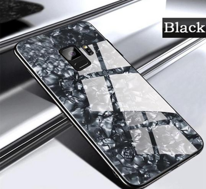 Galaxy S9 Dream Shell Textured Marble Case