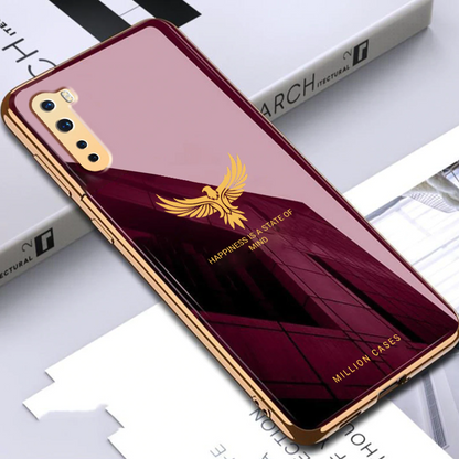 OnePlus - Eagle Pattern Electroplating Glass Case