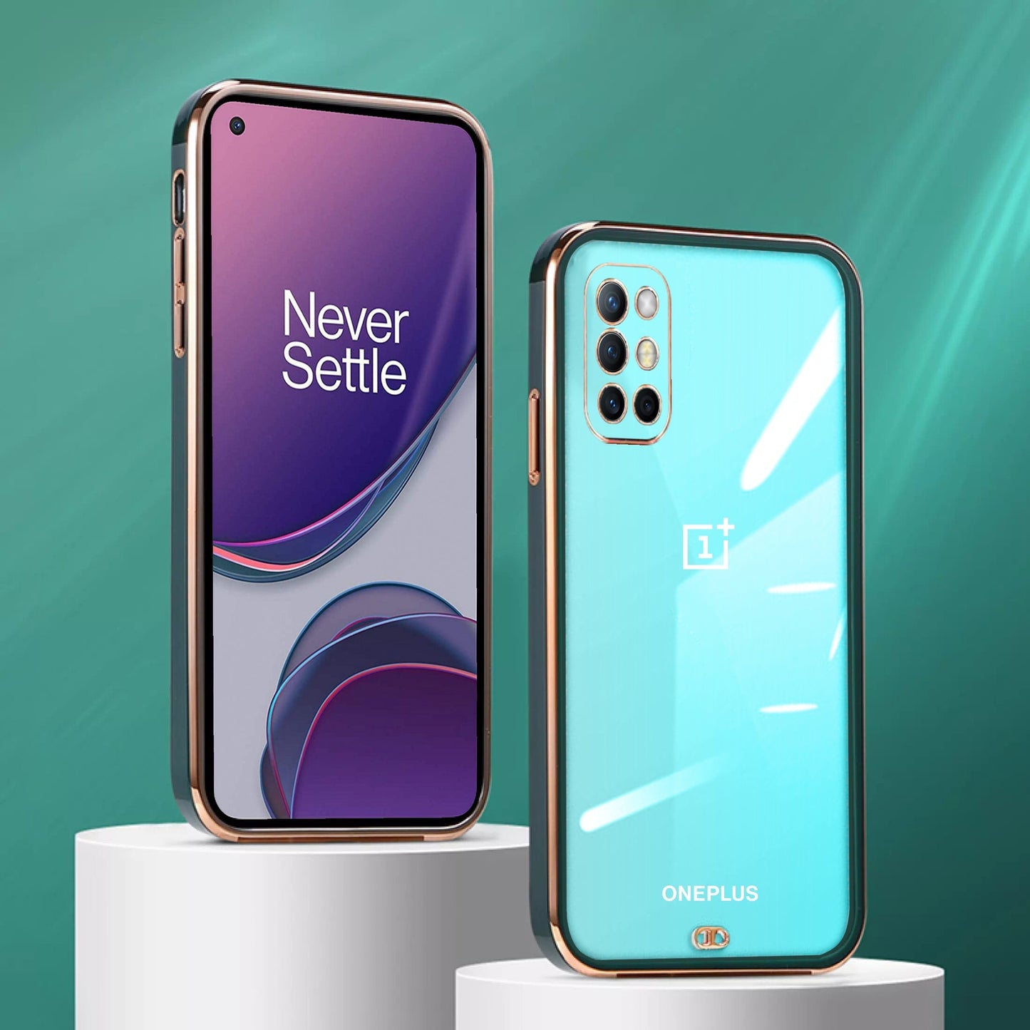 OnePlus 8T Electroplating Ultra Clear Shining Case