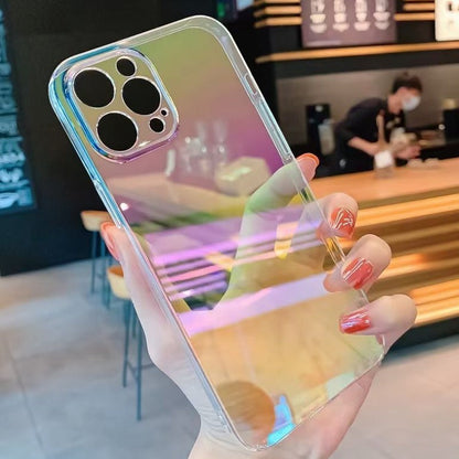 Clear Gradient Aurora Shade Case for iPhone