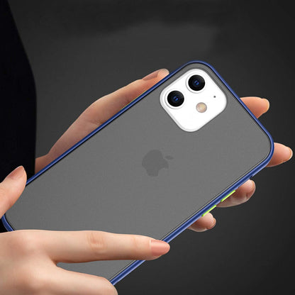 iPhone 12 Mini Luxury Shockproof Matte Finish Case