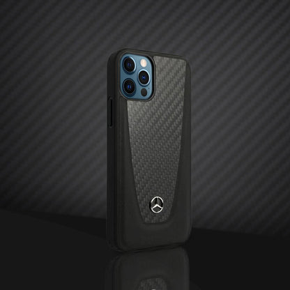 Mercedes Benz ® iPhone 12 Pro Carbon Fiber Hybrid Case