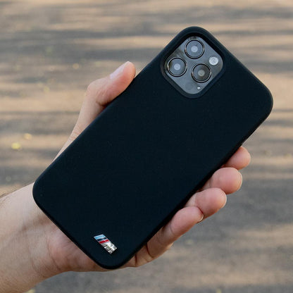 BMW ® iPhone 12 Pro Max Motorsport Badge Silicone Case