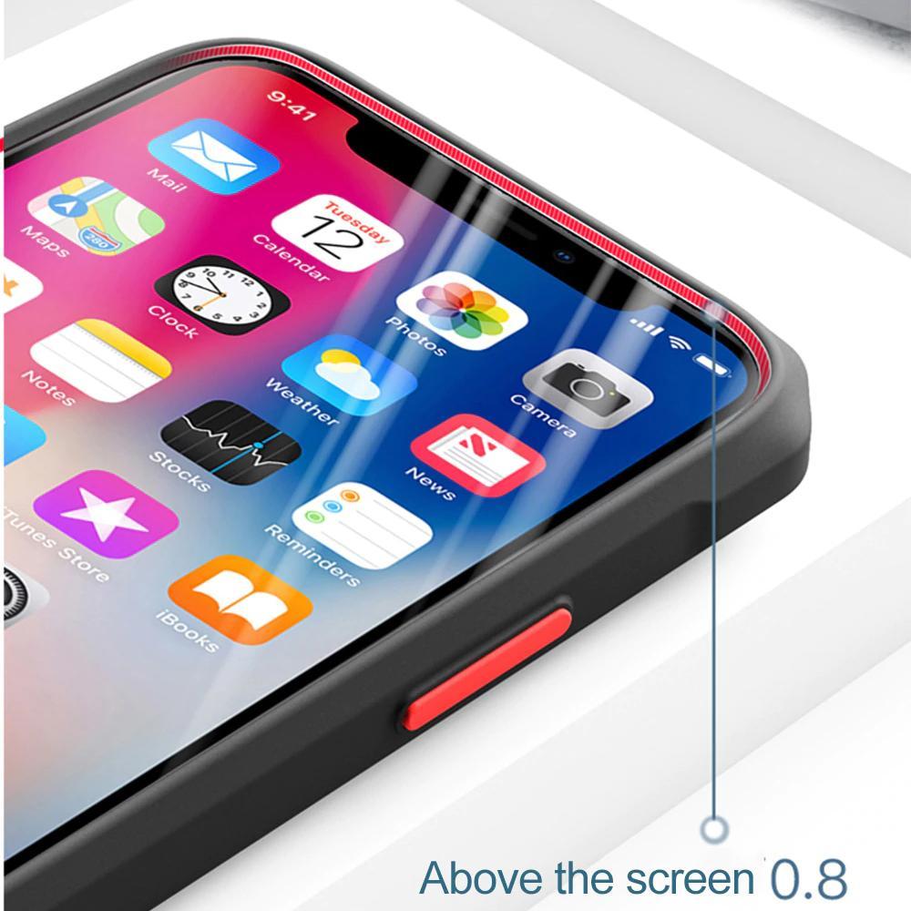 iPhone 12 Pro Durable Shockproof Refraction Fiber Case