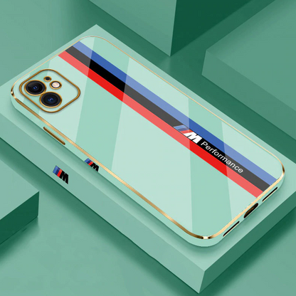 iPhone 12 Series - Electroplating Motorsport Edition Soft Case