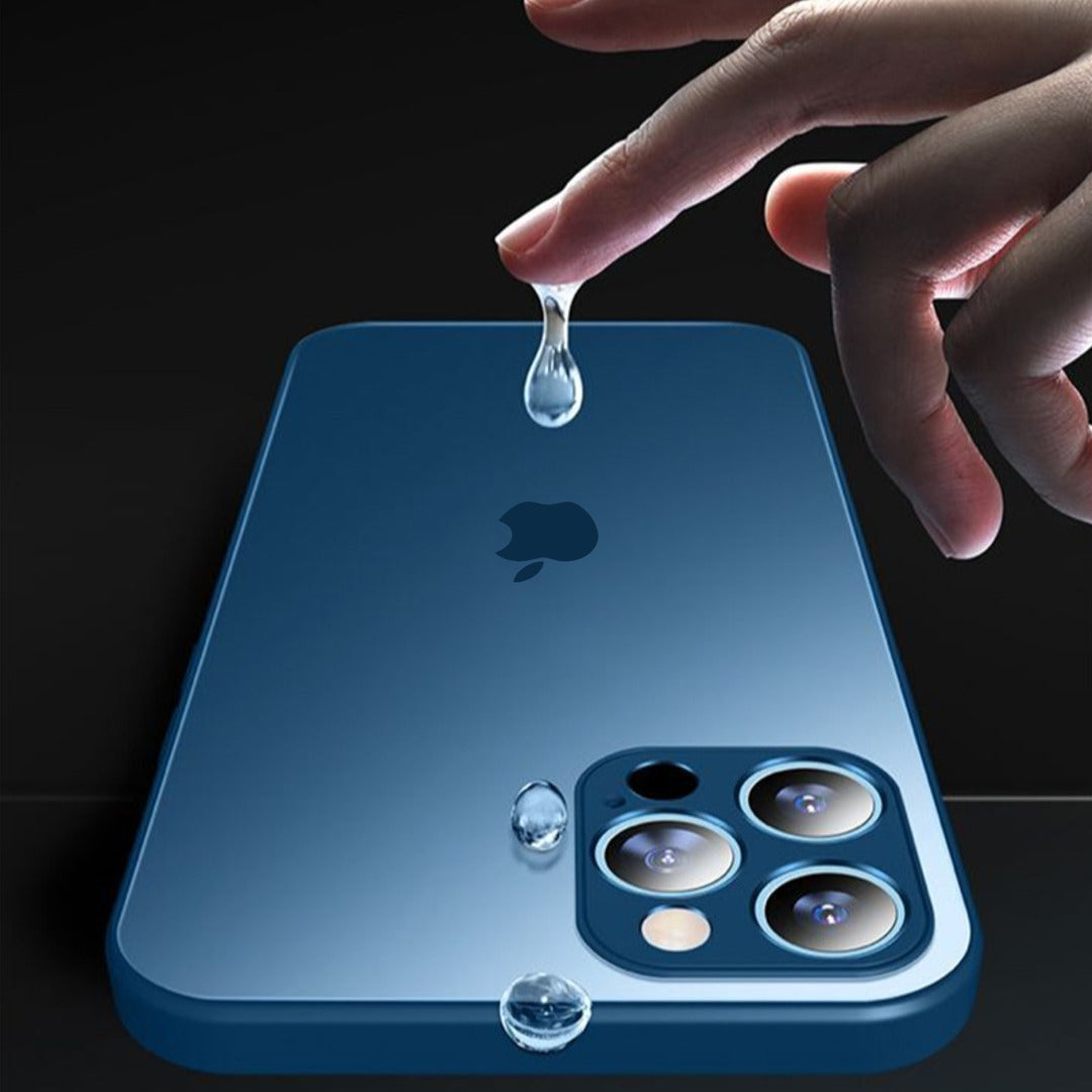 iPhone - Matte Glass Camera Lens Shell Case