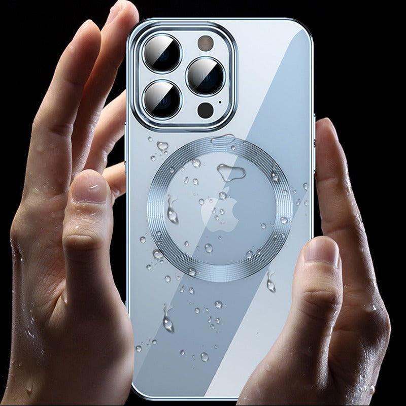 iPhone - Luxury Plating Transparent MagSafe Case