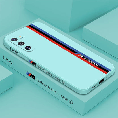Galaxy Note 10 Plus Soft Liquid Silicone BMW Case