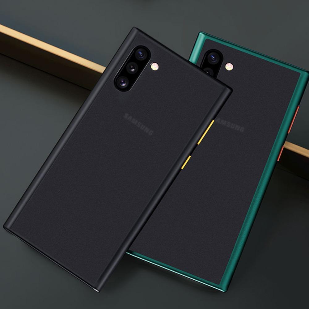 Galaxy Note 10 Plus Luxury Shockproof Matte Finish Case