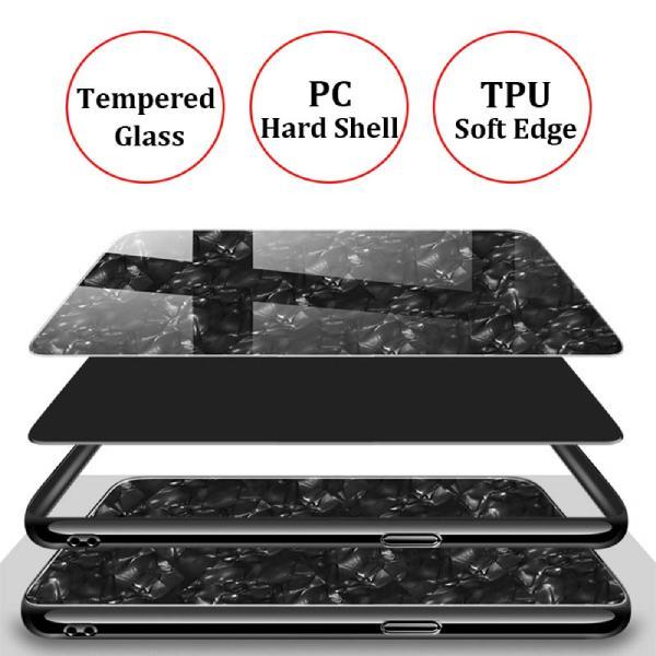Galaxy Note 9 Dream Shell Series Textured Marble Case