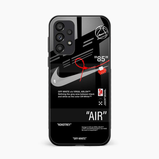 Air Label Glass Back Case