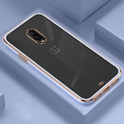 OnePlus 6T Electroplating Clear Shining Case
