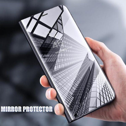 OnePlus 9 Pro Mirror Clear View Flip Case [Non Sensor Working]