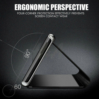 OnePlus Nord CE Mirror Clear View Flip Case [Non Sensor Working]