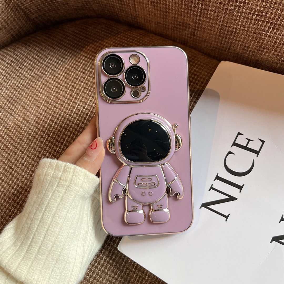 Luxurious Astronaut Bracket Case - iPhone