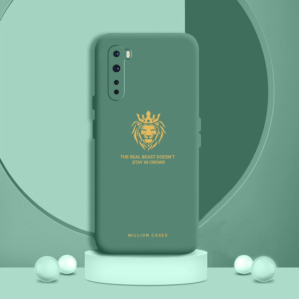 OnePlus Nord Soft Silicone Lion Case