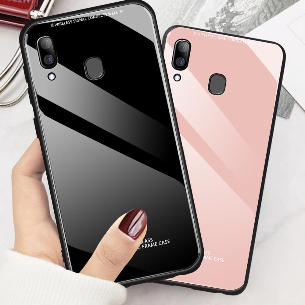Galaxy M20 Special Edition Soft Edge Glass Case