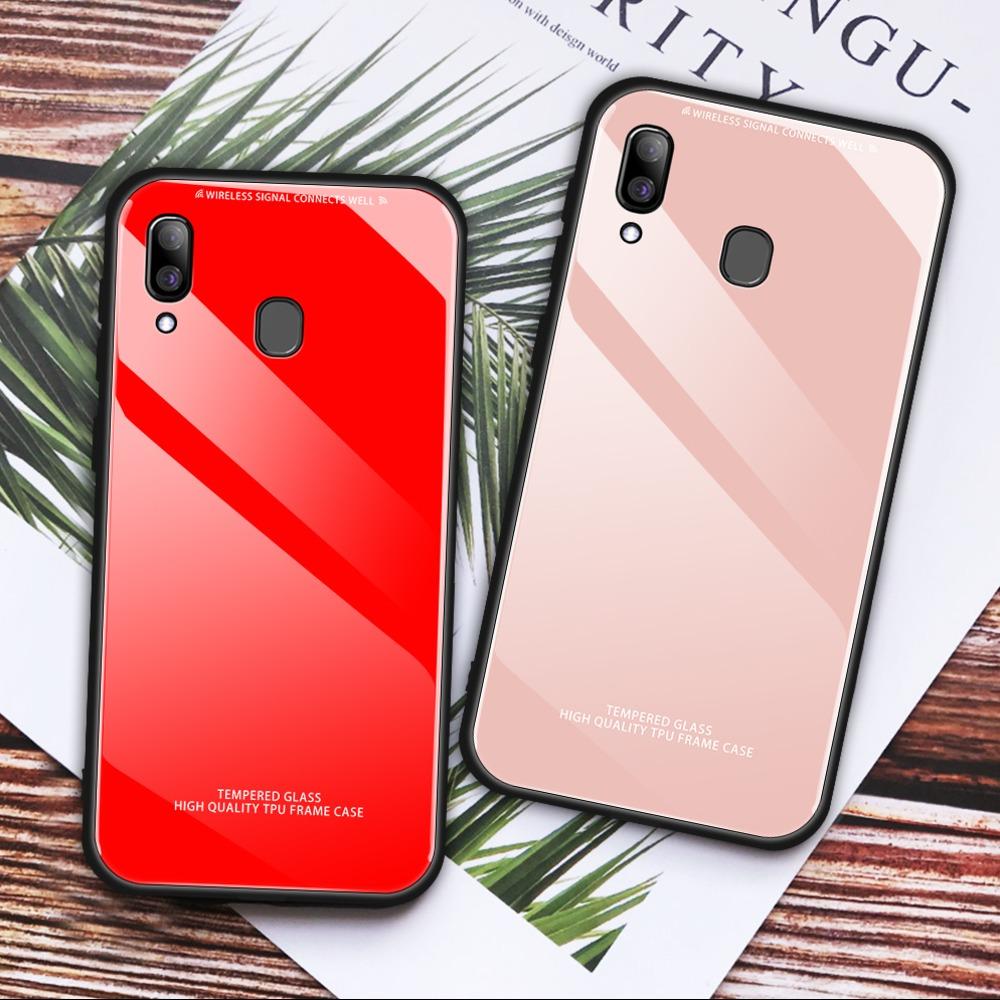 Galaxy M20 Special Edition Soft Edge Glass Case