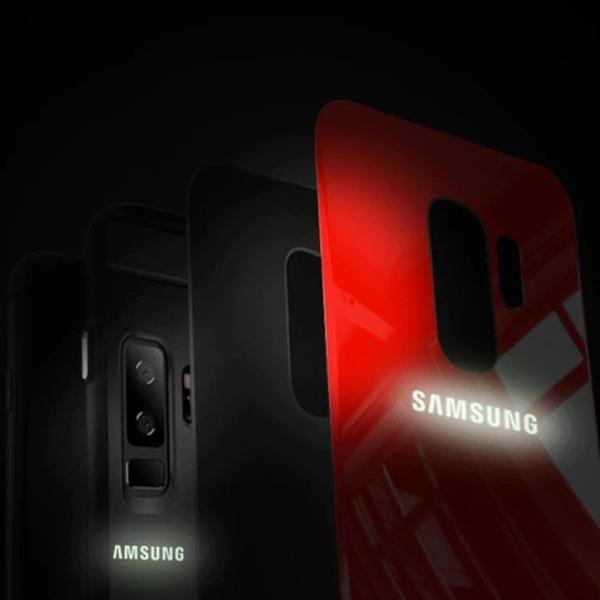 Galaxy A70 Radium Glow Light Illuminated Logo 3D Case