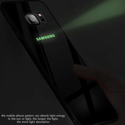 Galaxy S7 Edge Radium Glow Light Illuminated Logo 3D Case