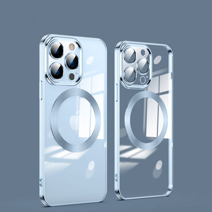 iPhone - Luxury Plating Transparent MagSafe Case